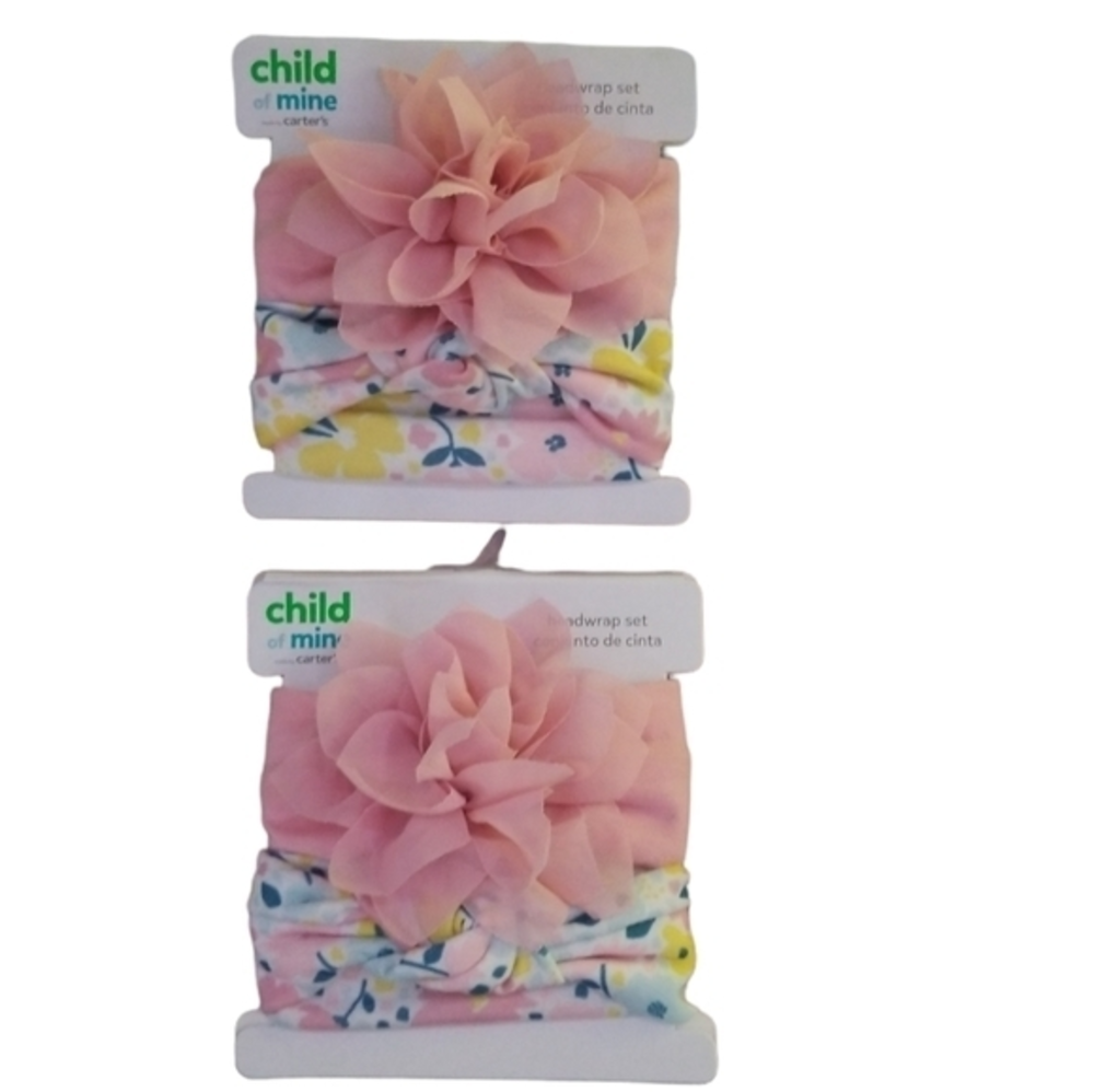 NWT  Bundle 2-‎ Carters Child of Mind Head Bands Lot of 2, for 3-6 months